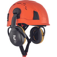 ED 2C mušľové chrániče sluchu žlté