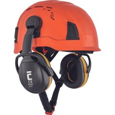 ED 2C mušľové chrániče sluchu žlté