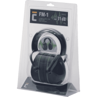 FM-1 slúchadla čierna