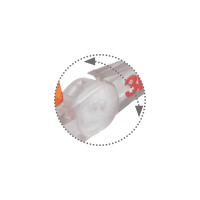 3M 2844 spectacles gold mirror