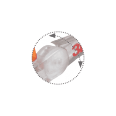 3M 2840 okuliare číre