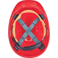 LAS Helmet PE, textile 4p S 14 red