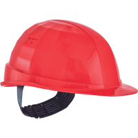 LAS Helmet PE, textile 4p S 14 red