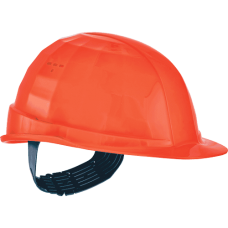 LAS Helmet PE, textile 4p S 14 orange