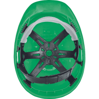 LAS Helmet PE, plast 6p S 17 green