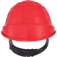 LAS Helmet PE, plast 6p S 17 red