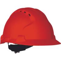 JSP Helmet EVO8 Wr vented red