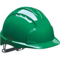 JSP EVO2 helmet non vented green