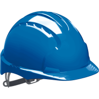 JSP EVO2 helmet non vented blue
