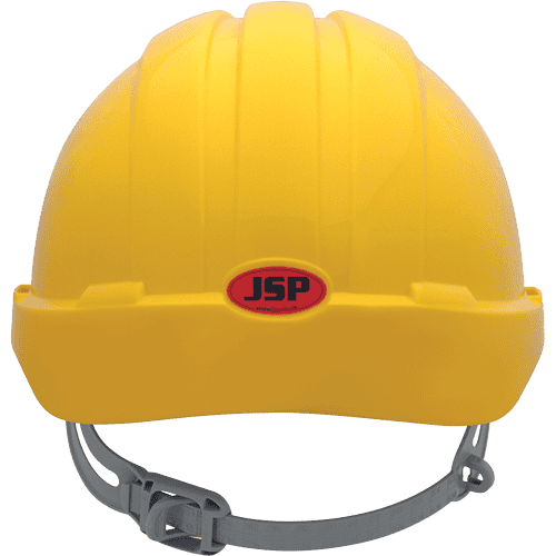JSP EVO3 helmet non vented yellow