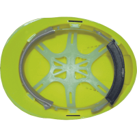 PALLADIO Hi-vis prilba ventilovaná, HV žltá