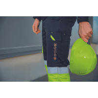 PALLADIO Hi-vis prilba ventilovaná, HV žltá
