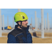 ALPINWORKER prilba WR ventilovaná HV žltá