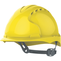 JSP EVO3 helmet vented yellow