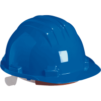 5-RS helmet non vented blue