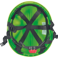 CURRO helmet vented HV green