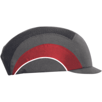 JSP HARDCAPMP 2,5cm čiapka sivá/červená