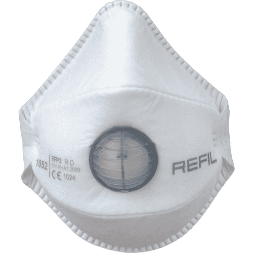 REFIL 1052 respir. FFP3 pre-molded vent