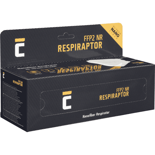 RespiRaptor FFP2 3pc respirator