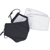POTTS cotton face mask PM2.5 black