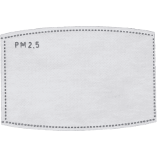 POTTS cotton face mask PM2.5 black