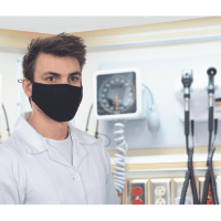 POTTS cotton face mask PM2.5 black