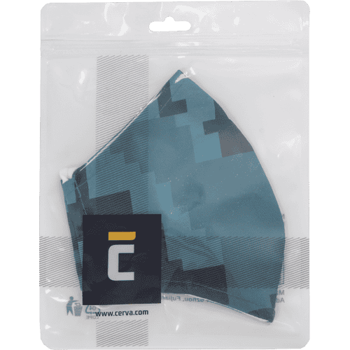 NEURUM CAMOU face mask petrol blue