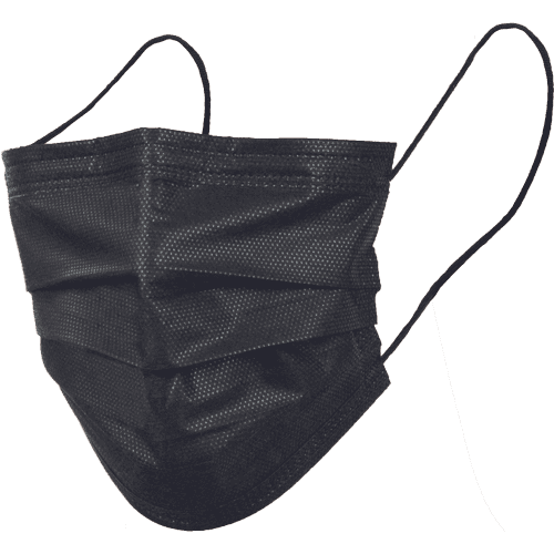 HYGOTRENDY VIRAZON 10pc mask 3-ply black