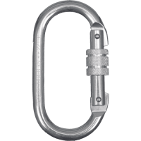 Zinc plated steel oval screw