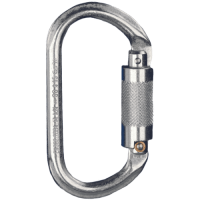 Zinc plated steel oval twist lock