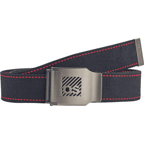 BILLUM belt black/red 105