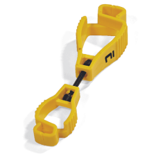 Clip for gloves yellow