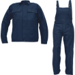 Work trousers with bib