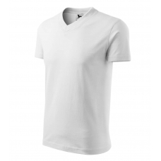 T-shirt unisex V-neck 102 white