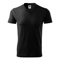 T-shirt unisex V-neck 102 black