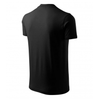 T-shirt unisex V-neck 102 black