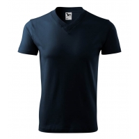 T-shirt unisex V-neck 102 navy blue