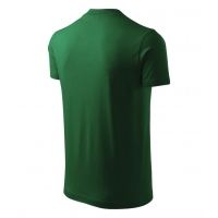 T-shirt unisex V-neck 102 bottle green