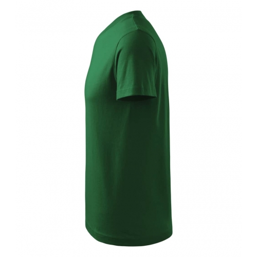 T-shirt unisex V-neck 102 bottle green