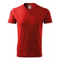 T-shirt unisex V-neck 102 red