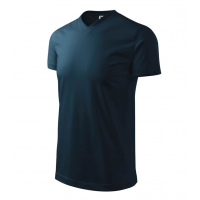 T-shirt unisex Heavy V-neck 111 navy blue