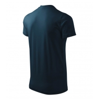 T-shirt unisex Heavy V-neck 111 navy blue