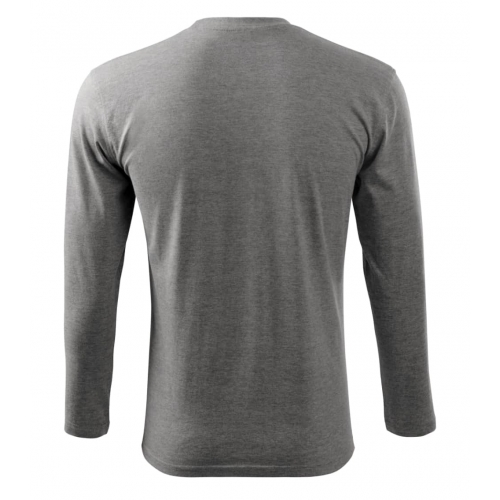 T-shirt unisex Long Sleeve 112 dark gray melange