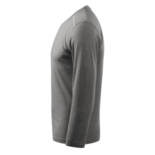 T-shirt unisex Long Sleeve 112 dark gray melange