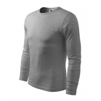 T-shirt men’s Fit-T LS 119 dark gray melange