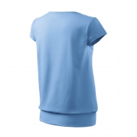 T-shirt women’s City 120 sky blue