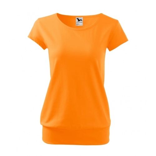 T-shirt women’s City 120 tangerine orange