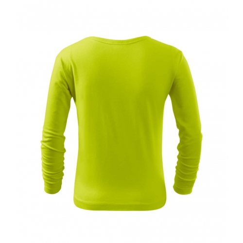 T-shirt Kids Fit-T LS 121 lime punch 146 cm/10 years