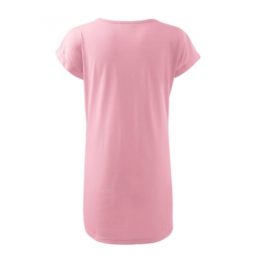 Tričko/šaty dámske 123 ružové