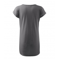 T-shirt women’s Love 123 steel gray